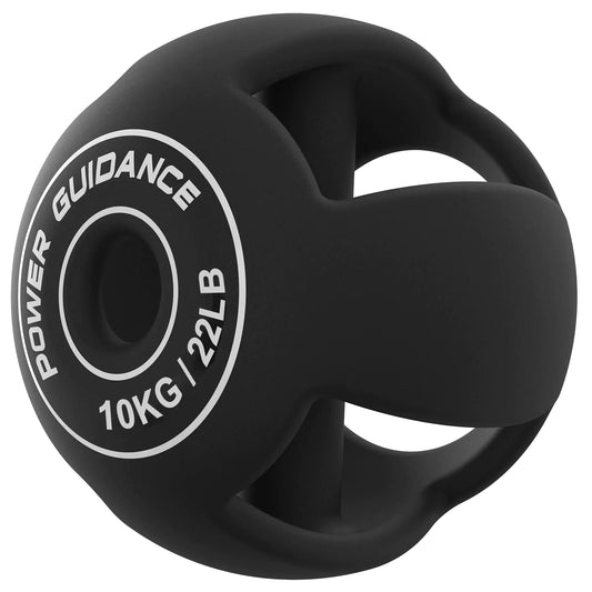 POWER GUIDANCE Spherebell Dumbbells + Kettlebell Achieve Peak Exercise Performance while Minimizing Stress on Joints (Black-22LB)