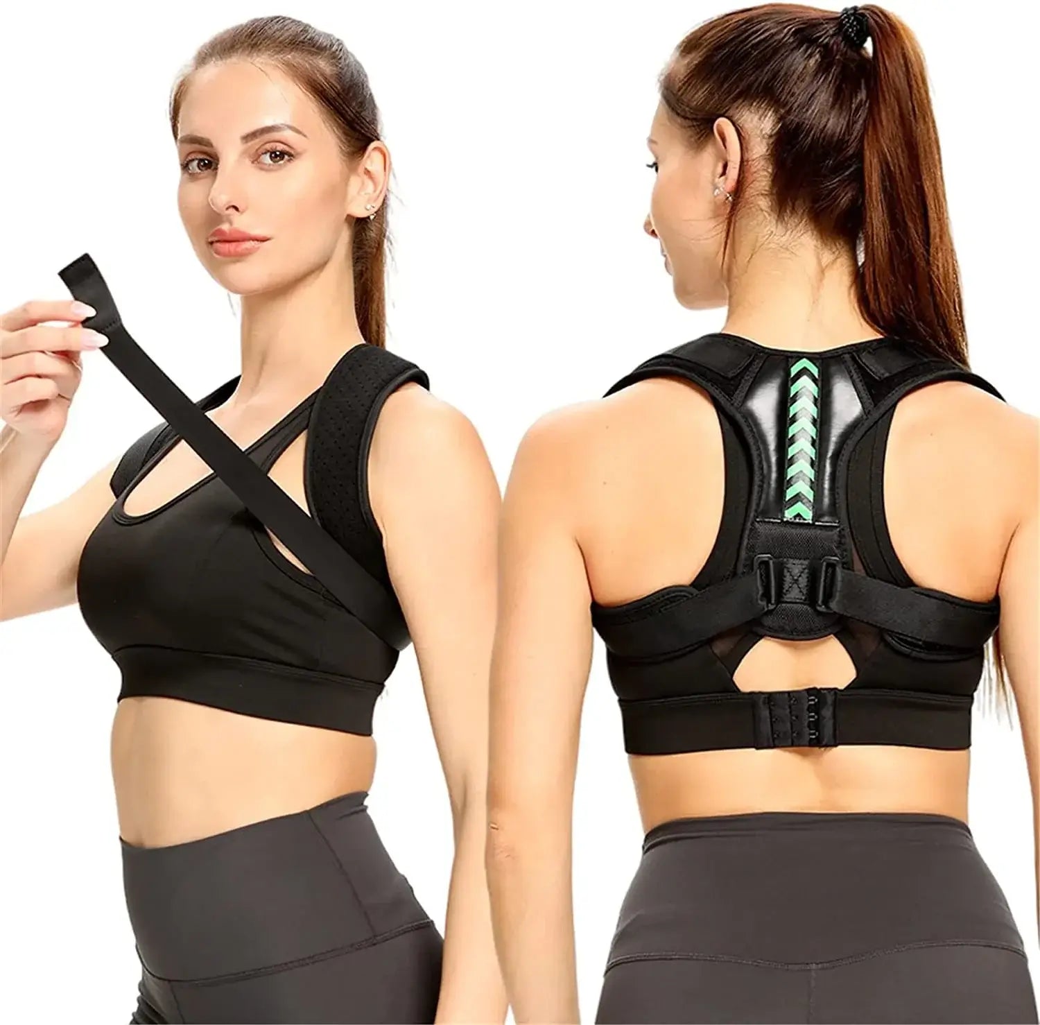 Shoulder Support Adjustable Back Pain Support Posture 
