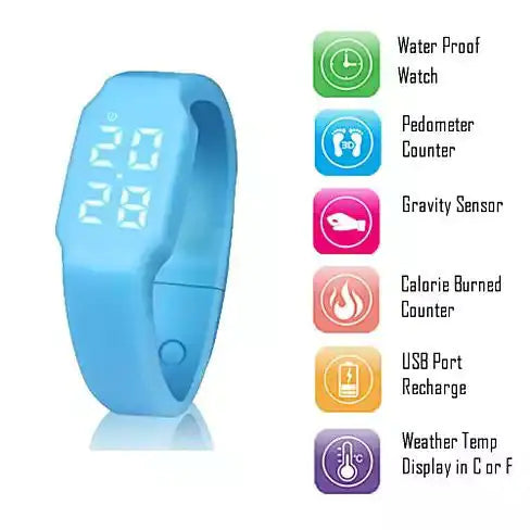 Smart & Simple Fitness Tracker Watch