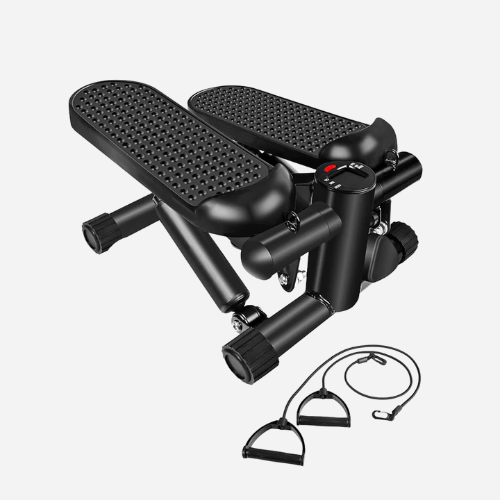Stepper with Resistance Bands