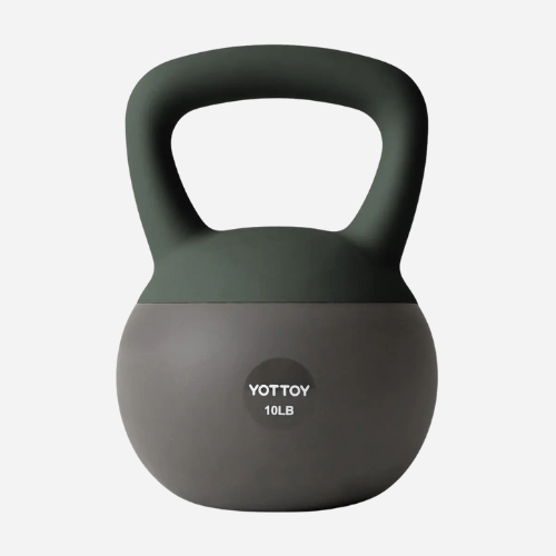YOTTOY Soft Kettlebell – 10 lb with Anti-Slip Base & Shock-Resistant Design